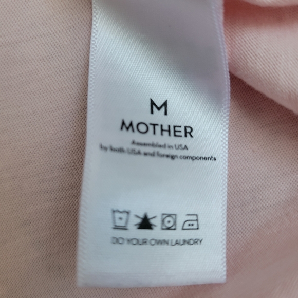 MOTHER The Lil Goodie Goodie in Quartz Pink Tee T Shirt - Picture 3 of 7